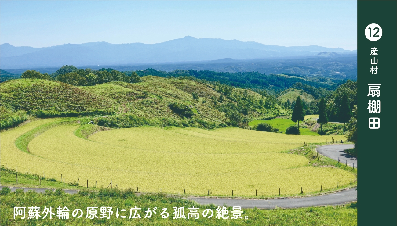 産山村扇棚田